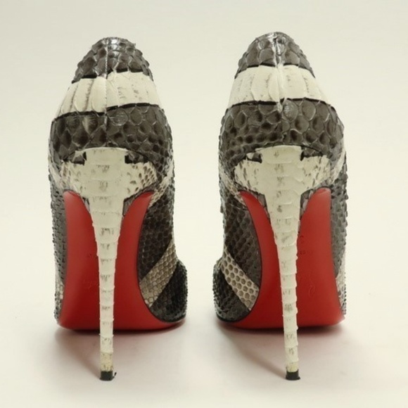 Christian Louboutin So Kate 120 Python Heel - Picture 5 of 7